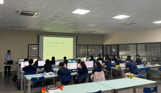 FRTC B2B x Toshiba Asia: Khai giảng lớp đào tạo thứ 3 – “Quản trị tài chính thông minh với AI”