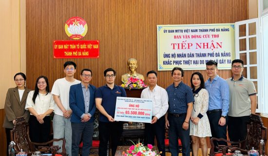 Trái tim FSB Đà Nẵng – Chung sức vì Miền Trung yêu thương