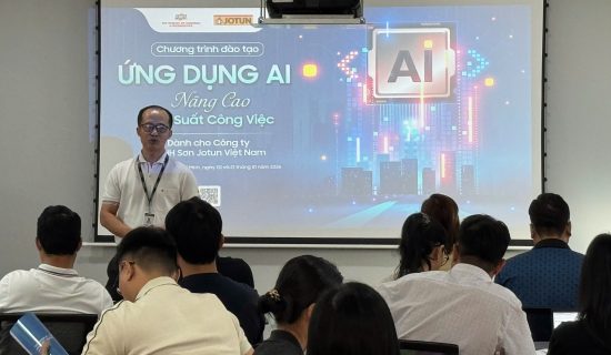 FSB đồng hành cùng Jotun Việt Nam triển khai “Ứng dụng AI – Nâng cao hiệu suất công việc”